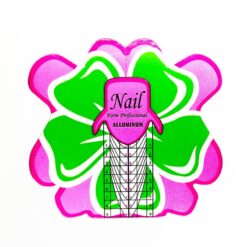 Cartine - Nail Form Alluminium Flower 500pcs