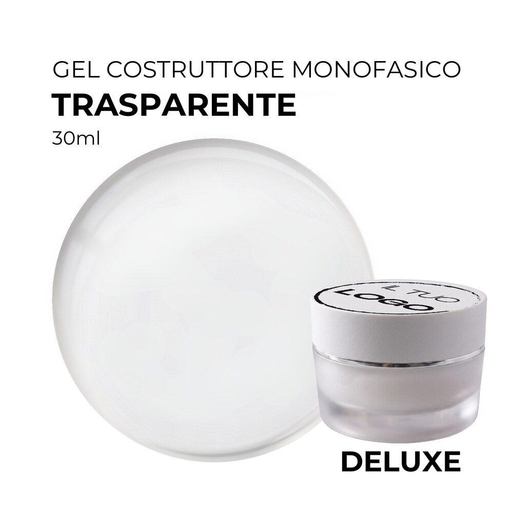 Gel costruttore monofasico Deluxe Trasparente 30ml