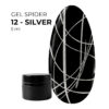Scheda Gel Spider 12 Silver 5ml