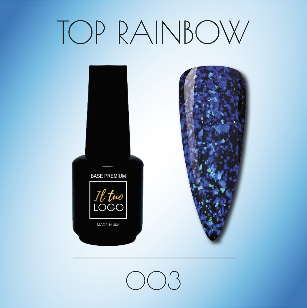 Top Coat Rainbow Color 03
