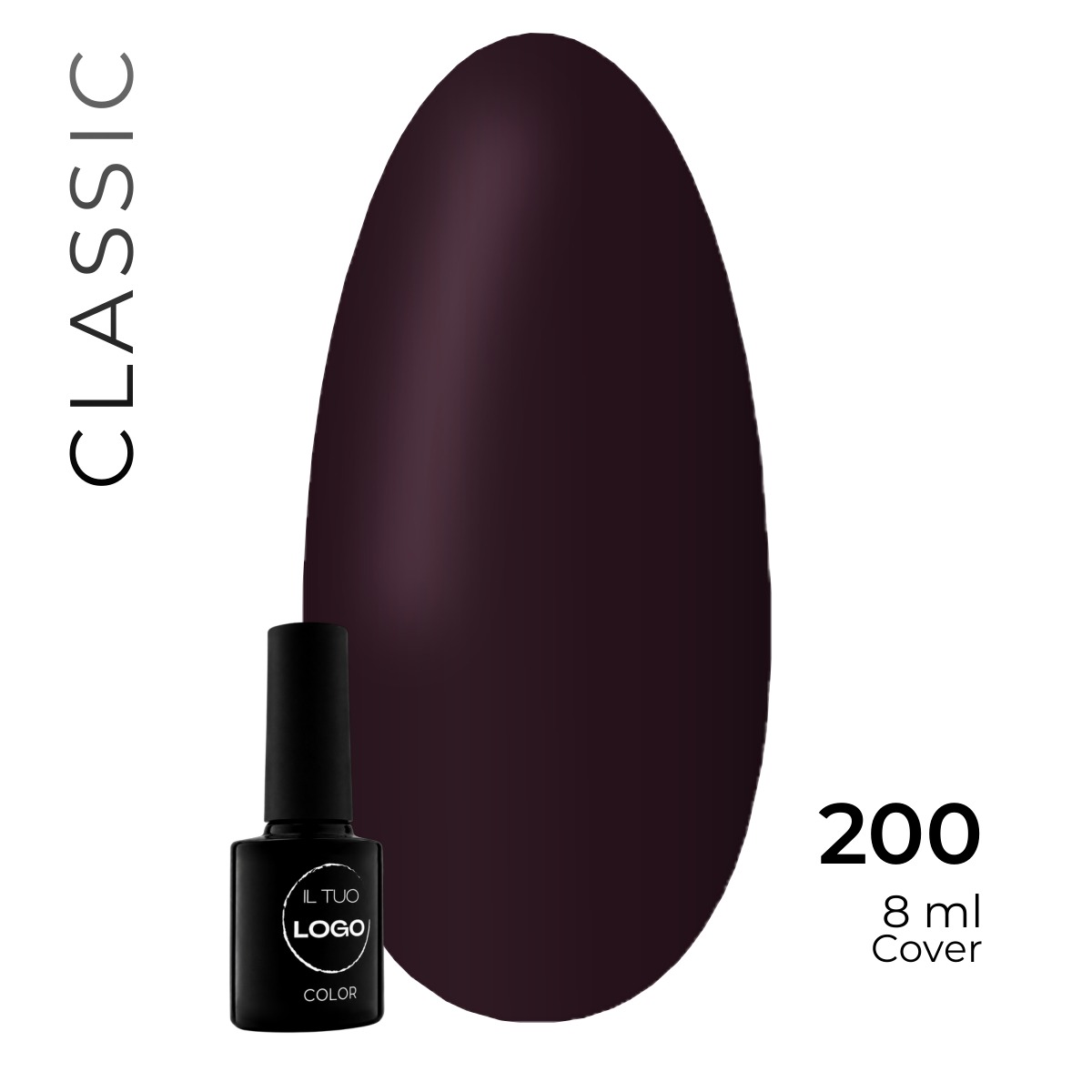 Scheda colore Colore 200 del campionario Classic