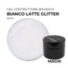 Gel costruttore bifasico Magik Bianco Latte Glitter 30ml