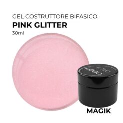 Gel costruttore bifasico Magik Pink Glitter 30ml