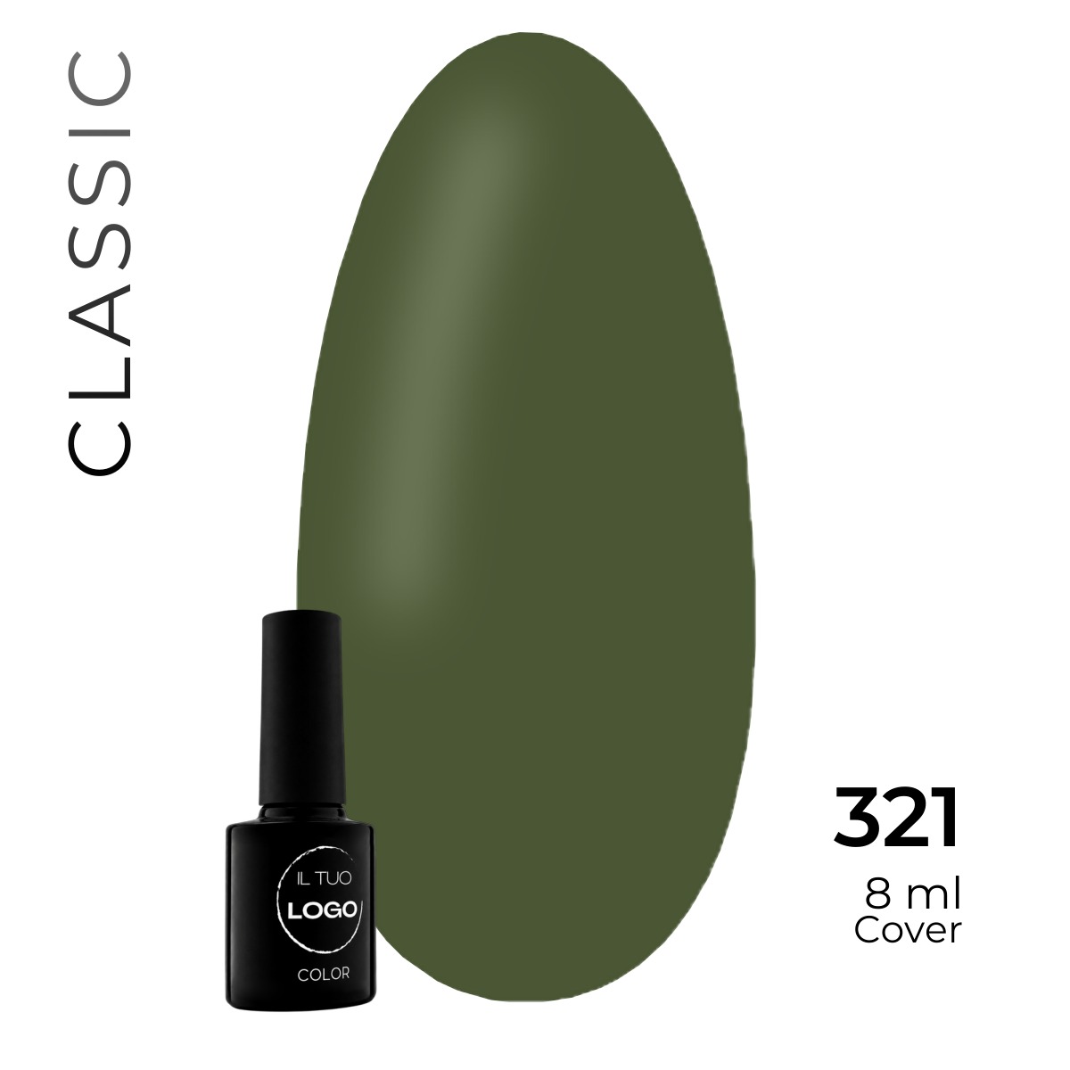 Scheda colore Colore 321 del campionario Classic