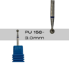 Punta Manicure Russa PU156-3.0mm