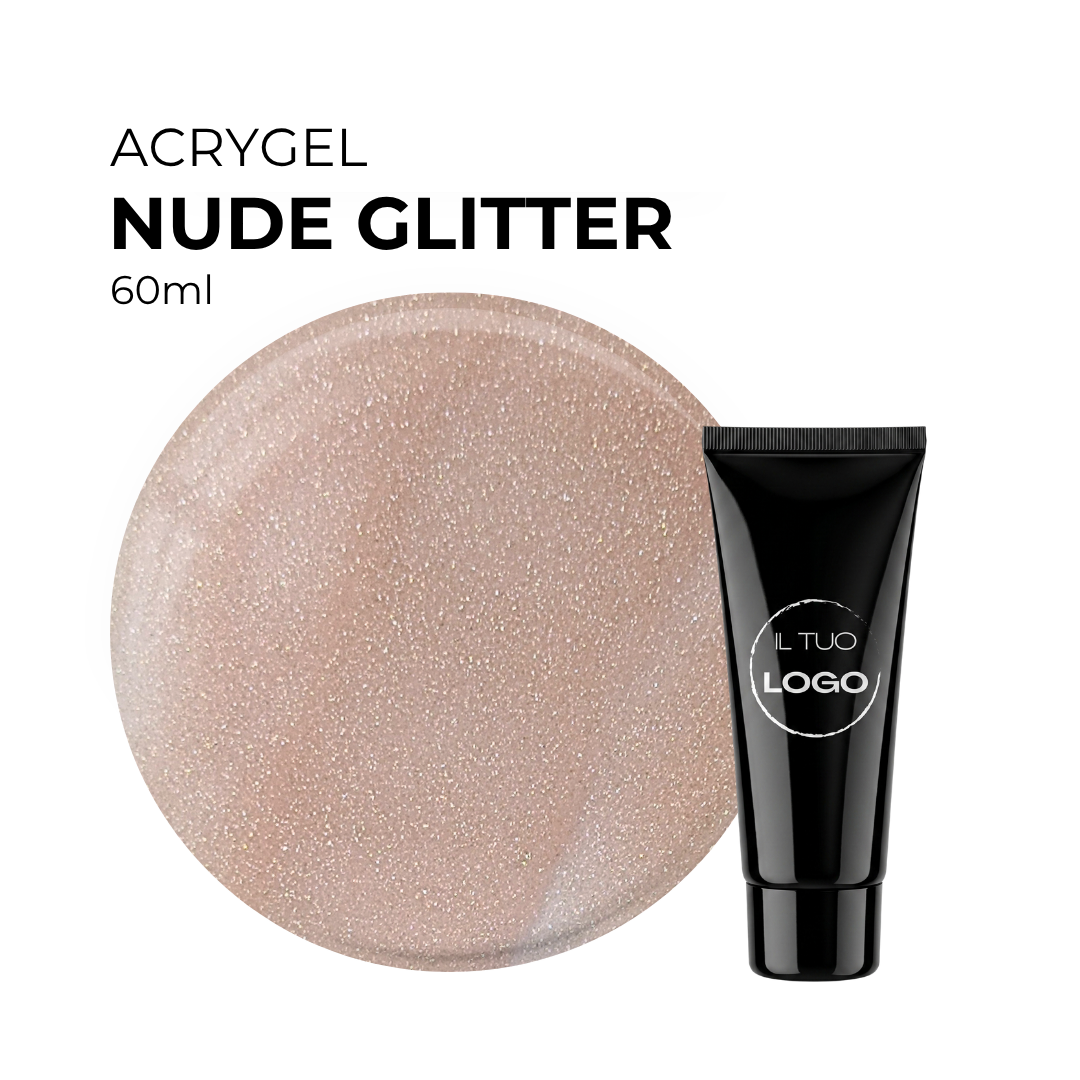 AcryGel Nude Glitter 60ml
