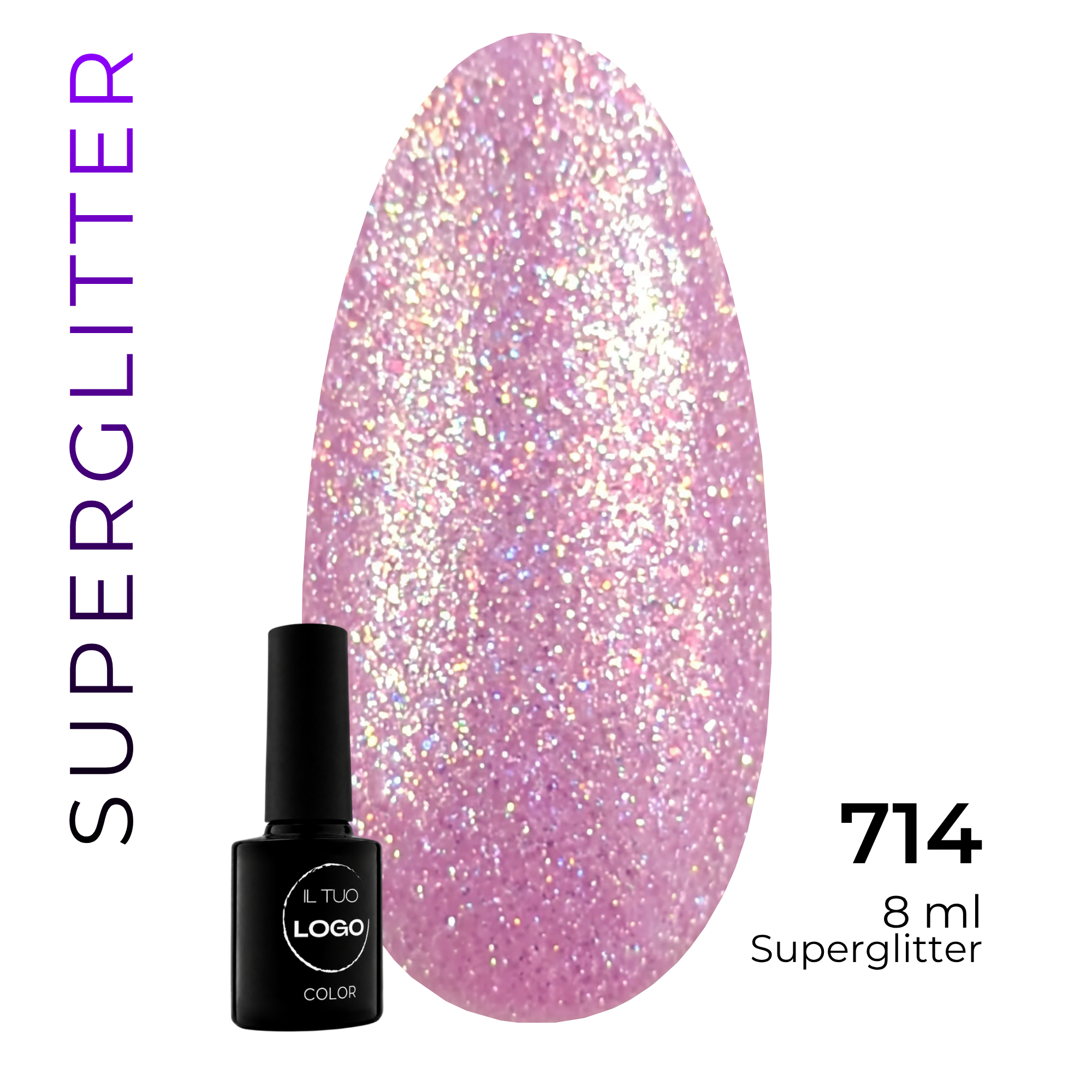 Color Superglitter 714 8ml