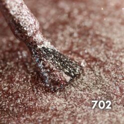Texture del semipermanente Color Superglitter 702 8ml