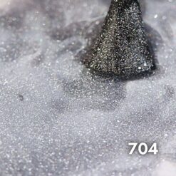 Texture del semipermanente Color Superglitter 704 8ml