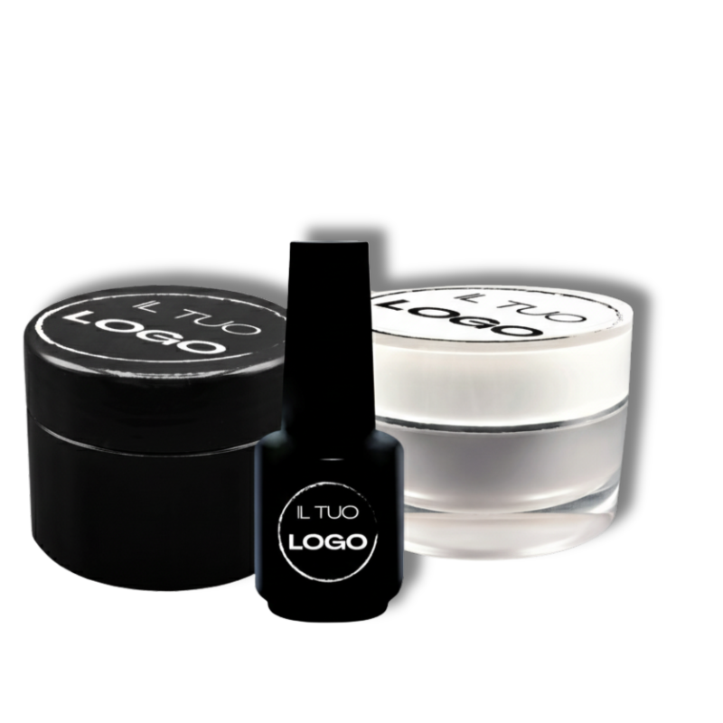 Kit Prova Gel Costruttori con il tuo logo